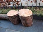 Hakblokken om haardhout op te kloven hakblok stam boomstam, Ophalen, Nieuw