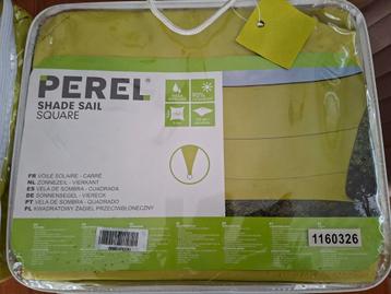 Schaduwdoek zonneluifel zonnedoek tarp lime 3.6 x 3.6 beschikbaar voor biedingen