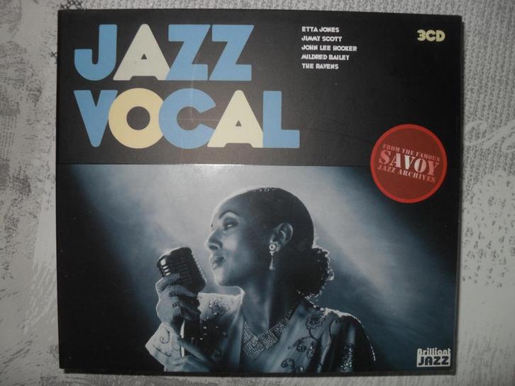 3 CD SET JAZZ VOCAL WAARONDER ETTA JONES., Cd's en Dvd's, Cd's | Jazz en Blues, Zo goed als nieuw, Jazz, 1980 tot heden, Ophalen of Verzenden