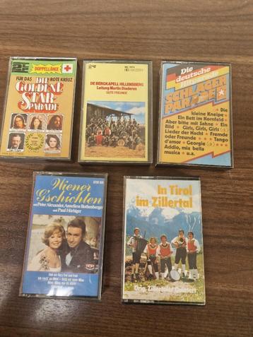 5 stuks originele cassettebandjes beschikbaar voor biedingen