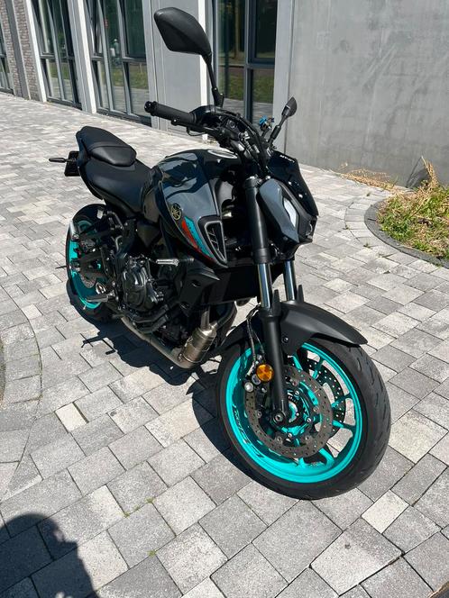 Yamaha MT 07 Akrapovic, Motoren, Motoren | Yamaha, Particulier, Naked bike, meer dan 35 kW, 2 cilinders, Motorrijbewijs A, ABS