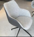 eetkamerstoel Kiq, Bree's new world, leder - stof hallingdal, Ophalen, Zwart, Nieuw, Vier