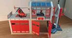 Playmobil Brandweerkazerne city action 9462, Ophalen of Verzenden, Zo goed als nieuw, Complete set