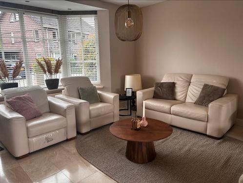 Mooie Natuzzi complete zithoek! (2,5zits bank & 2 fauteuils), Huis en Inrichting, Banken | Complete zithoeken, Zo goed als nieuw
