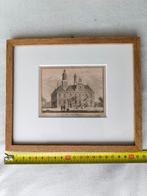 Kopergravure "Het huis ter Horst 1739" in Voorschoten, Ophalen of Verzenden