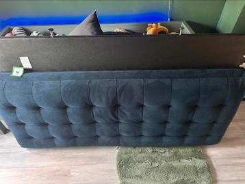 2 persoons opbergbed vervet bleu met opberging beschikbaar voor biedingen