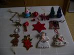 14 kersthangers o,a 2 engelen 2 koningen sterren kerstboom, Ophalen of Verzenden, Zo goed als nieuw