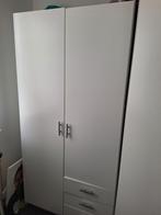 Mooie, ruime kledingkast met hang- en legruimte, Strak, Gebruikt, 100 tot 150 cm, 200 cm of meer