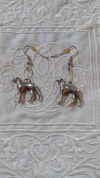 Oorbellen Hazewindhond, Verzenden, Nieuw, Zilver, Overige materialen