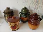 Rumtopf potten. Vier stuks., Antiek en Kunst, Ophalen