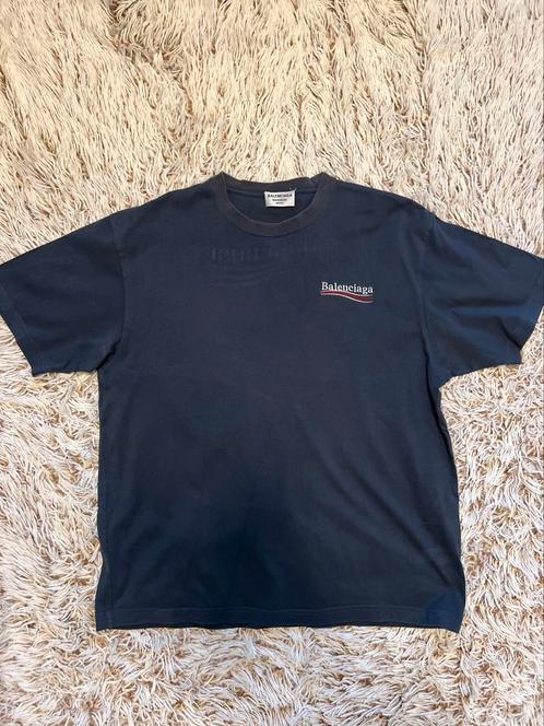 Oversized Balenciaga shirt maat L zgan blauw grijs, Kleding | Heren, T-shirts, Zo goed als nieuw, Blauw, Ophalen of Verzenden