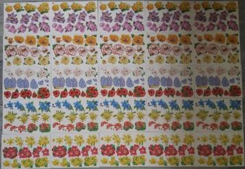 Kaarten Maken Knipvellen Bloemen 250 Vellen (NIEUW)   beschikbaar voor biedingen