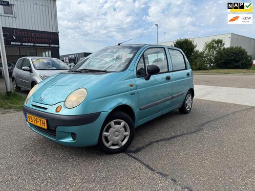 Daewoo Matiz 0.8 Style apk 18-06-2026, Auto's, Daewoo, Bedrijf, Te koop, Matiz, Airbags, Centrale vergrendeling, Elektrische ramen