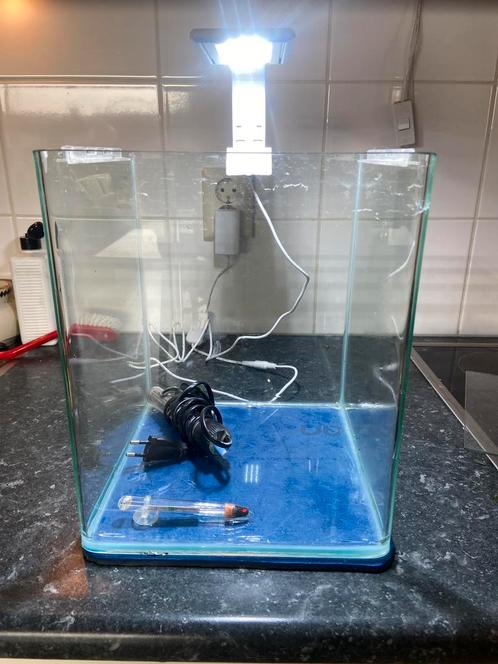Dennerle nano 20 met accessoires, Dieren en Toebehoren, Vissen | Aquaria en Toebehoren, Gebruikt, Leeg aquarium, Ophalen