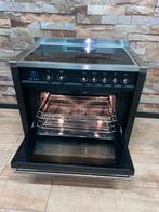 Luxe Smeg INDUCTIE Fornuis met 5 zones zwart 90 cm, Witgoed en Apparatuur, Fornuizen, 60 cm of meer, Ophalen of Verzenden, Zo goed als nieuw