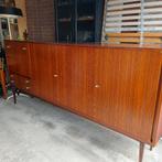Mooie grote palissander fineer servieskast, jaren '60, Ophalen, Gebruikt, Met deur(en), 200 cm of meer