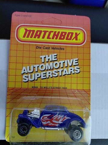 Matchbox 69f Willys Street Rod Blister beschikbaar voor biedingen