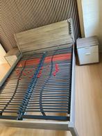 Bed frame 160 x 200 incl. Lattenbodems, Ophalen, Gebruikt, Tweepersoons, 200 cm