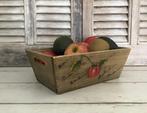 Frans vintage fruitbakje kistje mandje oogstbakje, Antiek en Kunst, Curiosa en Brocante, Ophalen of Verzenden