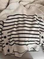 Silvercreek trui wit met zwarte strepen, Wit, Ophalen of Verzenden, Zo goed als nieuw, Maat 36 (S)