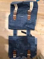 Basil Dubbele Fietstas - Blauw Basil, Ophalen of Verzenden, Zo goed als nieuw