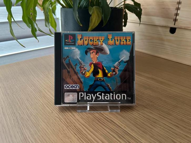 Lucky Luke - PlayStation 1 (PS1), Spelcomputers en Games, Games | Sony PlayStation 1, Gebruikt, Avontuur en Actie, 1 speler, Vanaf 7 jaar