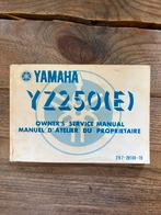 Yamaha YZ250(E) Handleiding, Ophalen of Verzenden, Yamaha