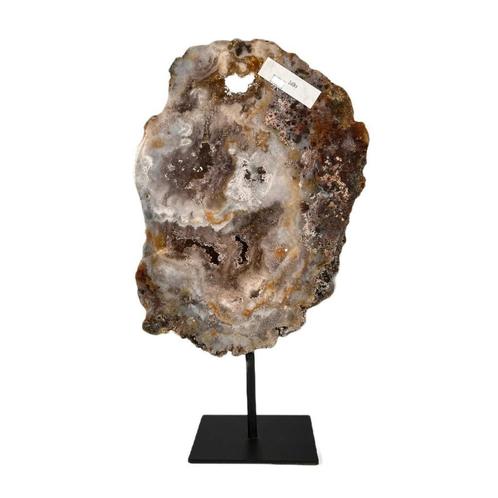 Roze amethist op standaard 27 cm #11, Verzamelen, Mineralen en Fossielen, Mineraal, Ophalen of Verzenden
