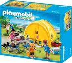 Playmobil Camping met uitbreidingen, Ophalen of Verzenden, Zo goed als nieuw, Complete set