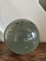 Grote zware presse papier glazen bol, Ophalen of Verzenden, Gebruikt