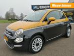 Fiat 500 0.9 Twinair Lounge, Slechts 50.014km!! Facelift mod, Gebruikt, Euro 6, Met garantie (alle), Zwart
