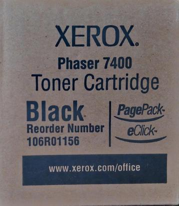 Originele Xerox toner cartridge 106R01156 Phaser 7400 Black beschikbaar voor biedingen