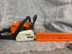 Stihl MS 170 kettingzaag incl. 2 kettingen en slijpset, Ophalen, Gebruikt