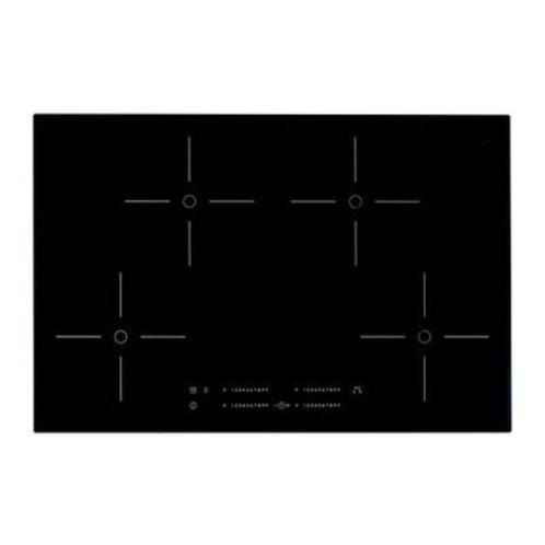 Inductiekookplaat IKEA 002.228.31, Witgoed en Apparatuur, Kookplaten, Gebruikt, Inbouw, Inductie, 4 kookzones, Energieklasse A of zuiniger