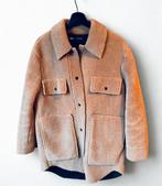 Zara beige teddy jas - Maat XS, Kleding | Dames, Ophalen of Verzenden, Zo goed als nieuw, Maat 34 (XS) of kleiner, Beige