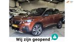 Peugeot 3008 1.6 e-THP GT Line Leder Pano Dealer Onderhouden, Auto's, Peugeot, Euro 6, 4 cilinders, Bruin, Leder en Stof