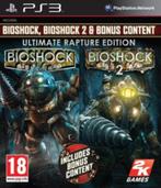 Bioshock + Bioshock 2 Ultimate Rapture Edition PS3, Ophalen of Verzenden, Zo goed als nieuw