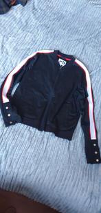 Zwart retro jasje Maat S, Maat 38/40 (M), Zwart, Ophalen of Verzenden, V S