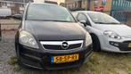 Opel Zafira 1.8 2006 Zwart 7 persoons airco, Auto's, Opel, 74 €/maand, 4 cilinders, Zwart, Origineel Nederlands