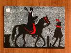 Daan Hoeksema - Sinterklaas te paard op de daken, Diversen, Ophalen of Verzenden, Nieuw