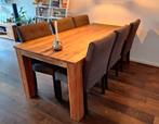 Eettafel, Huis en Inrichting, Tafels | Eettafels, Ophalen, Gebruikt, 100 tot 150 cm, Teakhout