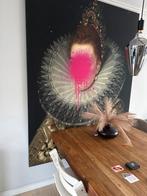 Isabella Roze - Graffiti Schilderij, Antiek en Kunst, Kunst | Schilderijen | Klassiek, Ophalen of Verzenden