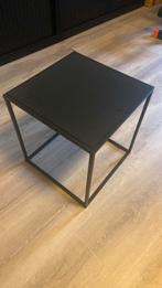 Nachtkastje zwart, Huis en Inrichting, Tafels | Salontafels, Ophalen, Rond, 50 tot 100 cm, Zo goed als nieuw
