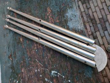 Septers, 4 stuks. 56,3 x 2,5 cm. Rvs. beschikbaar voor biedingen