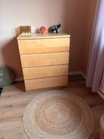 Malm 4 lades, Huis en Inrichting, Kasten | Ladekasten, Ophalen, 50 tot 100 cm, Zo goed als nieuw, Minder dan 100 cm