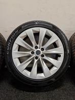 20 inch Origineel Tesla Model X breedset 5x120 winter tpms, Gebruikt, 255 mm, Banden en Velgen, Personenwagen