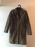 Suede leren jas zgan, Kleding | Dames, Jassen | Winter, Ophalen of Verzenden, Zo goed als nieuw, Maat 38/40 (M), Bruin