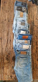 9 Heren Jeans Merkbroeken Maat 32, Ophalen of Verzenden, Gedragen, Blauw