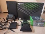 Xbox series x + oplaadbare controller + extra opslag + games, Spelcomputers en Games, Ophalen of Verzenden, Zo goed als nieuw