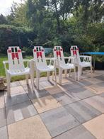 Vintage tuinstoelen ,40,- p.s. ontworpen door Pierre Paulin, ,, Ophalen of Verzenden, Zo goed als nieuw, ,